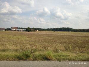 13 września, km 606+150 - przed rozpoczęciem robót'