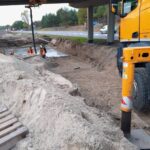 18 października 2023 r. Beton podkładowy podpory P2 wiaduktu WD-38