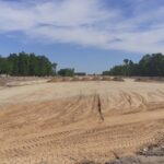 08 maja km 599+700’ budowa nasypu