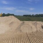 08 maja km 608+300’ budowa nasypu