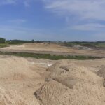 08 maja km 610+050’ budowa nasypu