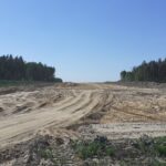 16 maja km 606+150 budowa nasypu