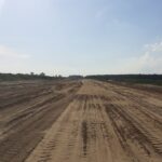 21 maja km 604+400 podłoże pod nasyp