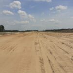 27 maja km 604+400’ budowa nasypu