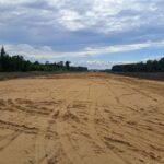 02 lipca  km 599+700 budowa nasypu