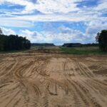 02 lipca  km 606+900 wykopy pod fundament WD-73C