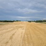 02 lipca  km 608+300’ budowa nasypu