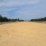 12 lipca  km 599+700 budowa nasypu