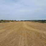 12 lipca  km 604+400 podłoże pod nasyp