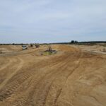 12 lipca  km 605+300 zbrojenie stóp filarów WD-71