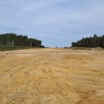 12 lipca  km 606+150 budowa nasypu