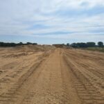 12 lipca  km 608+300’ budowa nasypu