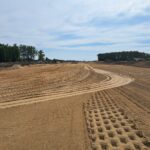 12 lipca  km 608+950’ budowa nasypu