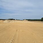 12 lipca  km 608+950 budowa nasypu