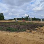 15 lipca  km 600+600 roboty ziemne montaż zbrojenia do WD_68