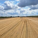 15 lipca  km 603+600’ budowa nasypu