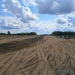 15 lipca  km 605+300’ budowa nasypu