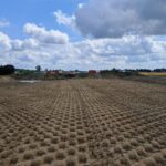 15 lipca  km 610+700’ widok w kierunku odcinka IX budowa nasypu