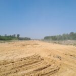 22 lipca  km 599+700 budowa nasypu