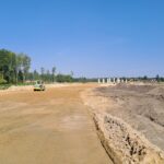 22 lipca  km 600+600 roboty ziemne montaż zbrojenia do WD_68