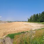 22 lipca  km 602+900 odhumusowanie