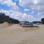 22 lipca  km 606+900 zbrojenie stóp filarów WD-73C