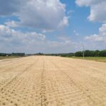 22 lipca  km 610+700 budowa nasypu