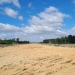 29 lipca  km 599+700 budowa nasypu