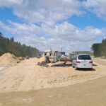 29 lipca  km 606+900 zbrojenie stóp filarów WD-73C