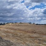 29 lipca  km 608+300’ budowa nasypu