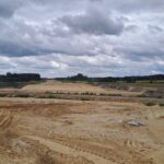 29 lipca  km 610+050 budowa nasypu