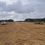 05 sierpnia km 605+300’ budowa nasypu