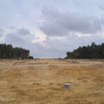 05 sierpnia km 606+150 budowa nasypu