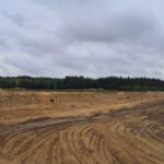 05 sierpnia km 608+300 budowa nasypu