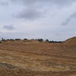 05 sierpnia km 608+300’ budowa nasypu