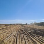 14 sierpnia km 601+500’ budowa nasypu