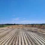 14 sierpnia km 610+050’ budowa nasypu