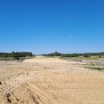 14 sierpnia km 610+050 budowa nasypu