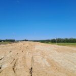 14 sierpnia km 610+700 budowa nasypu