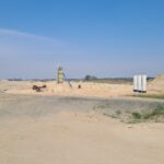 19 sierpnia km 605+300 budowa filarów WD-71