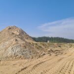 19 sierpnia km 608+300 budowa nasypu budowa kanalizacji deszczowej