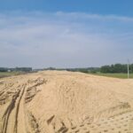 19 sierpnia km 610+700 budowa nasypu