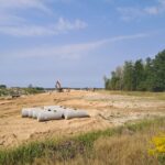 26 sierpnia  km 602+900 odhumusowanie