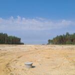 26 sierpnia  km 606+150 budowa nasypu