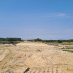 26 sierpnia  km 610+050 budowa nasypu