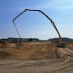 02 września  km 606+150’ roboty ziemne wykopy i przygotowanie podłoża pod stopy WD-72