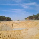 09 września  km 606+150 budowa nasypu