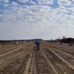 16 września  km 601+500’ budowa nasypu
