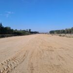 25 września  km 599+700 budowa nasypu przygotowanie GWN