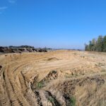 25 września  km 602+900 budowa nasypu